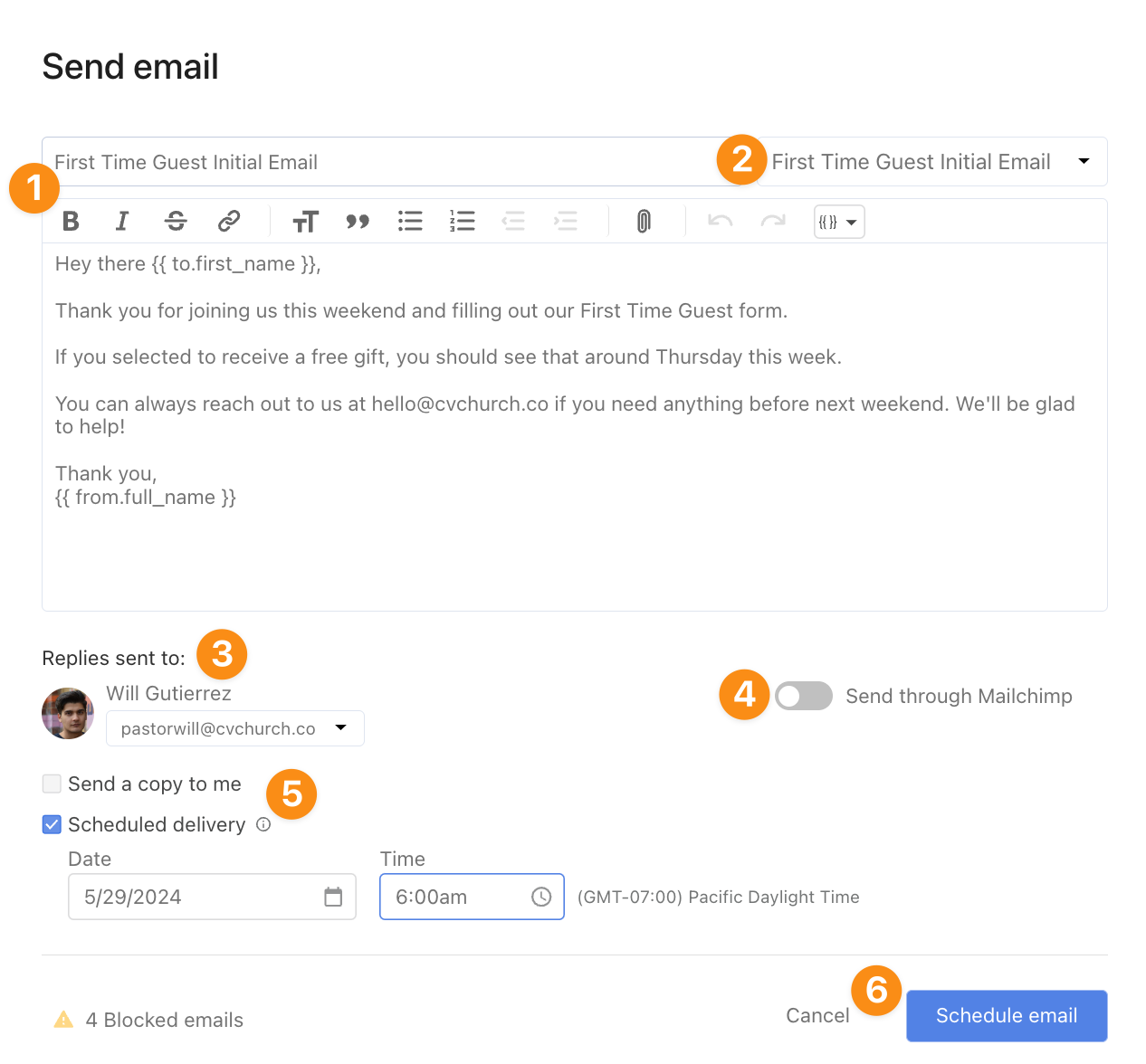 How to send emails to a list? 1 How to send emails to a list?