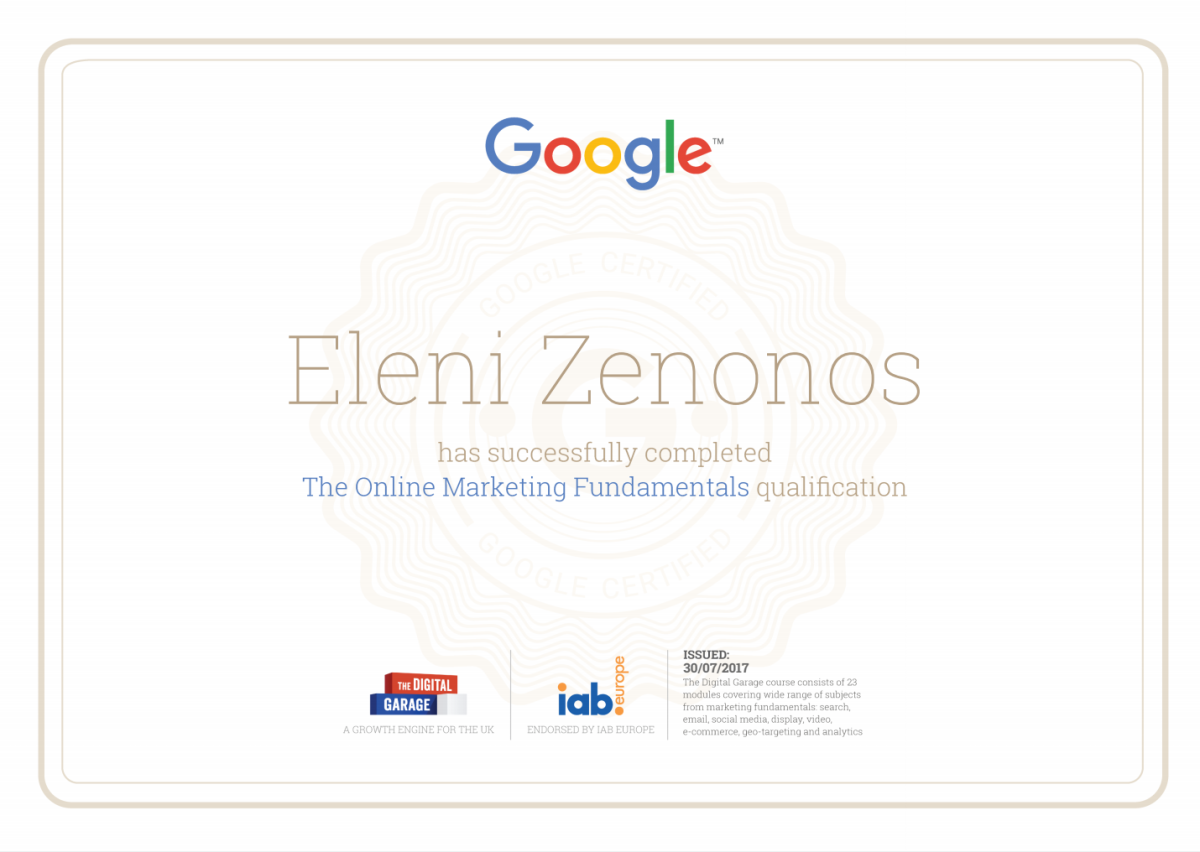 I've Just Found Out That Google Offers Free Digital Garage Courses!